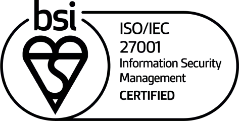 Information management security certification (ISO) badge